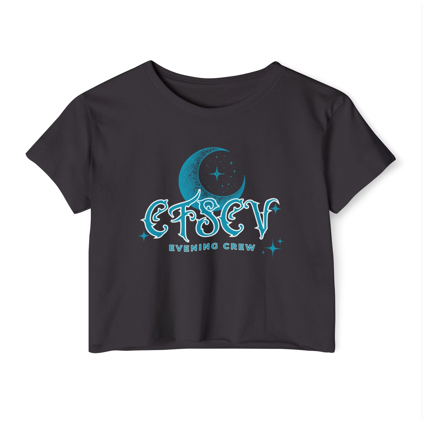 Evening Crew Moon Crop Top