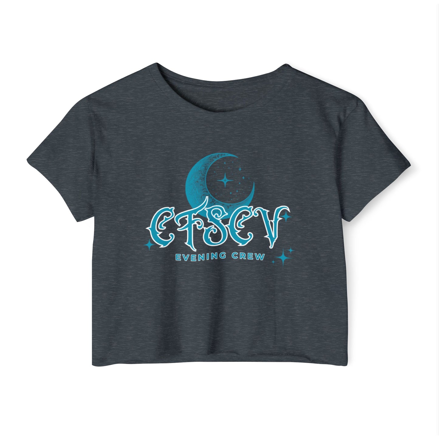 Evening Crew Moon Crop Top